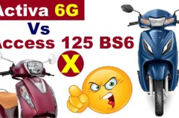 Honda-Activa-6G-Vs-Access-125-BS6