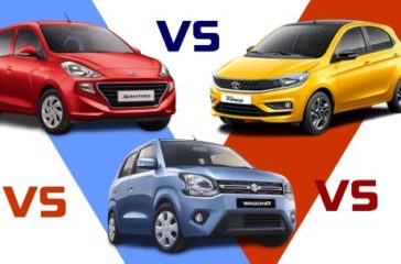 Wagon R vs Tiago vs Santro
